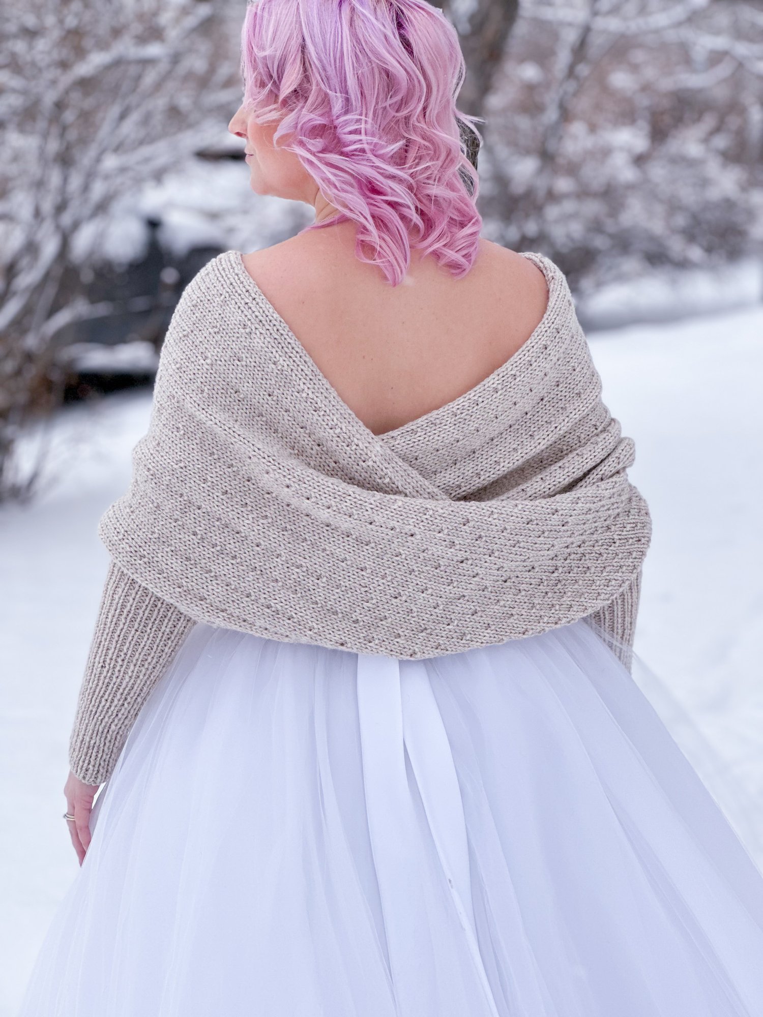 Knit Kit - Snowfall Sweater Scarf – Lion Brand Yarn