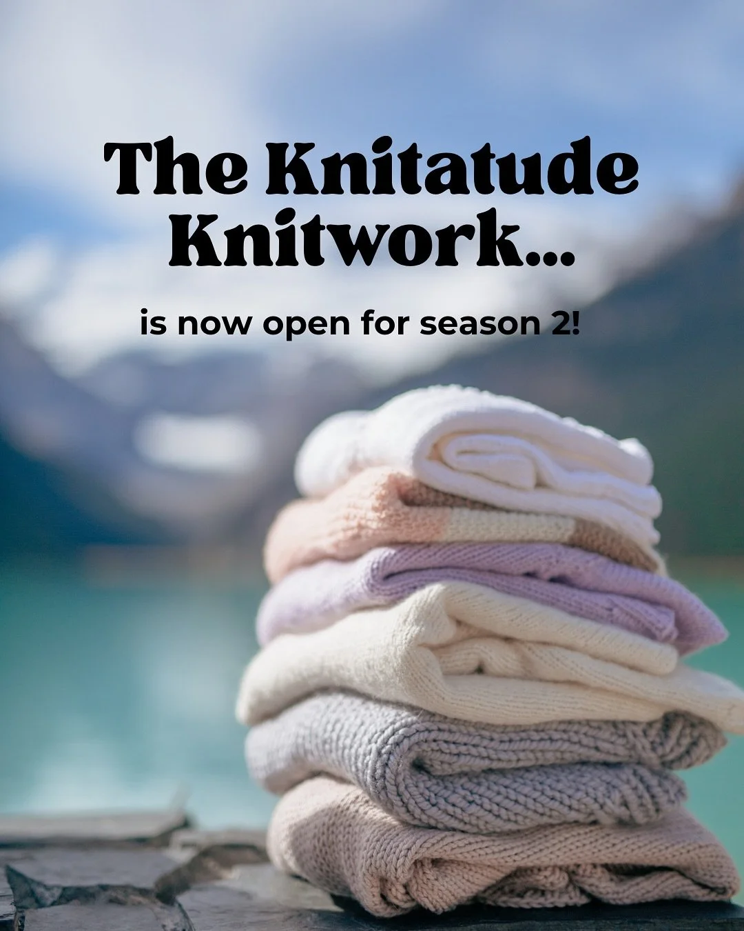 You know that knitting community you&rsquo;ve wished existed? Well it does 🥹

The Knitatude Knitwork is a seasonal community for knitters who want to make friends, celebrate every win, and have people to lean on.

Each season (3 months), you get: 🧶