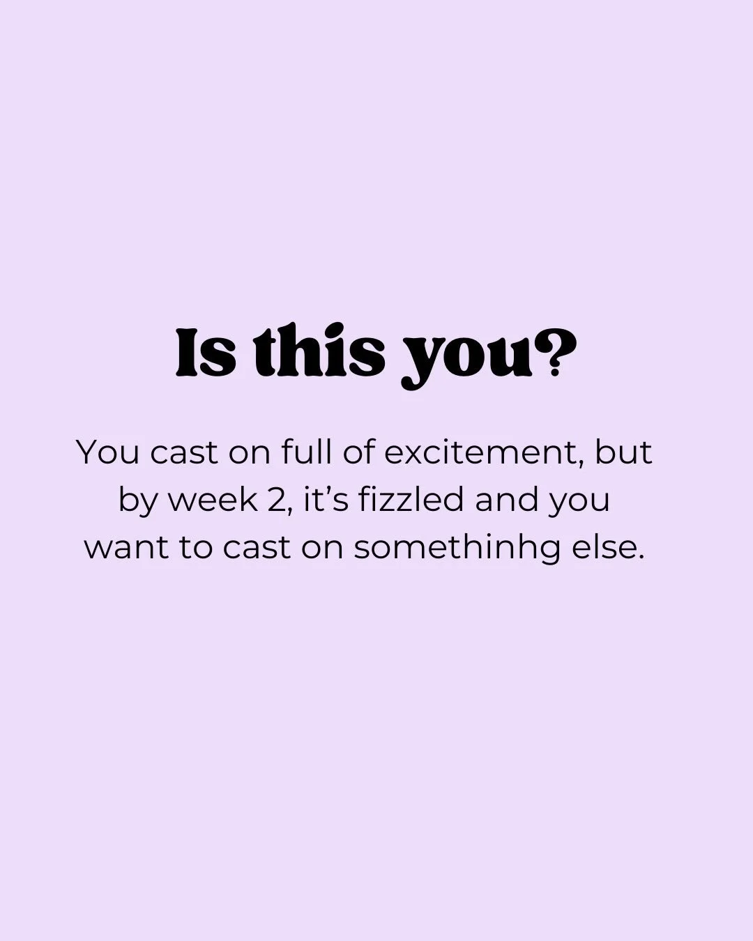 I dare you to answer those three and only say no 👀

If you didn&rsquo;t know, I have a private community called the Knitatude Knitwork, and doors only open to it for a week when the next season starts&hellip; and season 3 starts Feb 1st. 

So if you