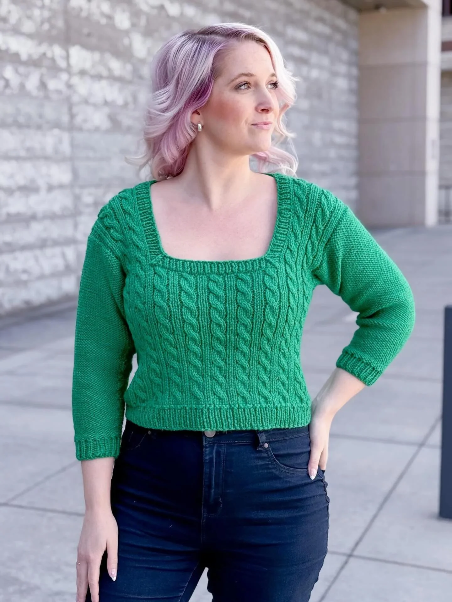 Comment &ldquo;PATTERNS&rdquo; 

A vibrant green for St Pattys day. 

1. #IvyLeaguePullover 
2. #HeartthrobHenely 
3. #BraidedBralette
4. #PeekABooMaxi
5. Top Gun Bomber 
6. #Bumhugger 

Which one feels lucky to you? 🍀