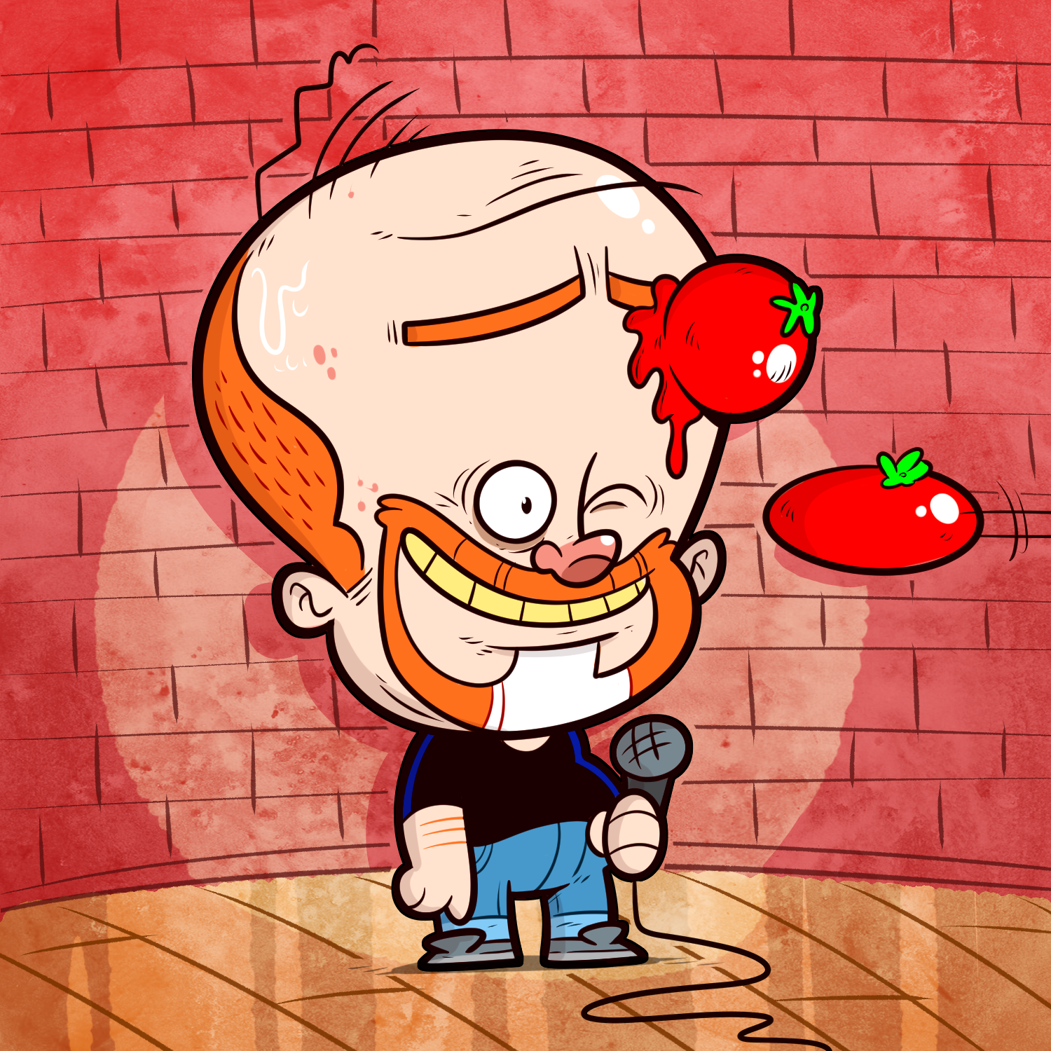 Louis CK Illustration