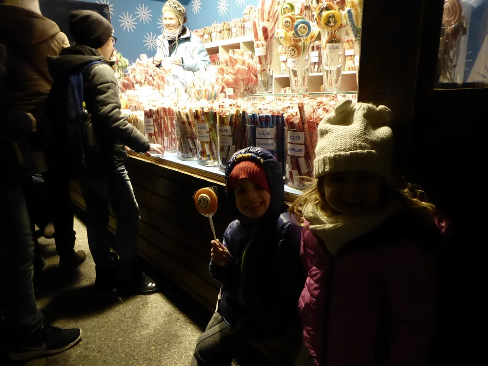 There were treats for kids...