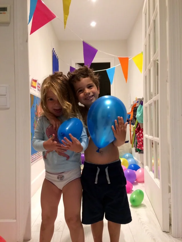 Eliza is four!