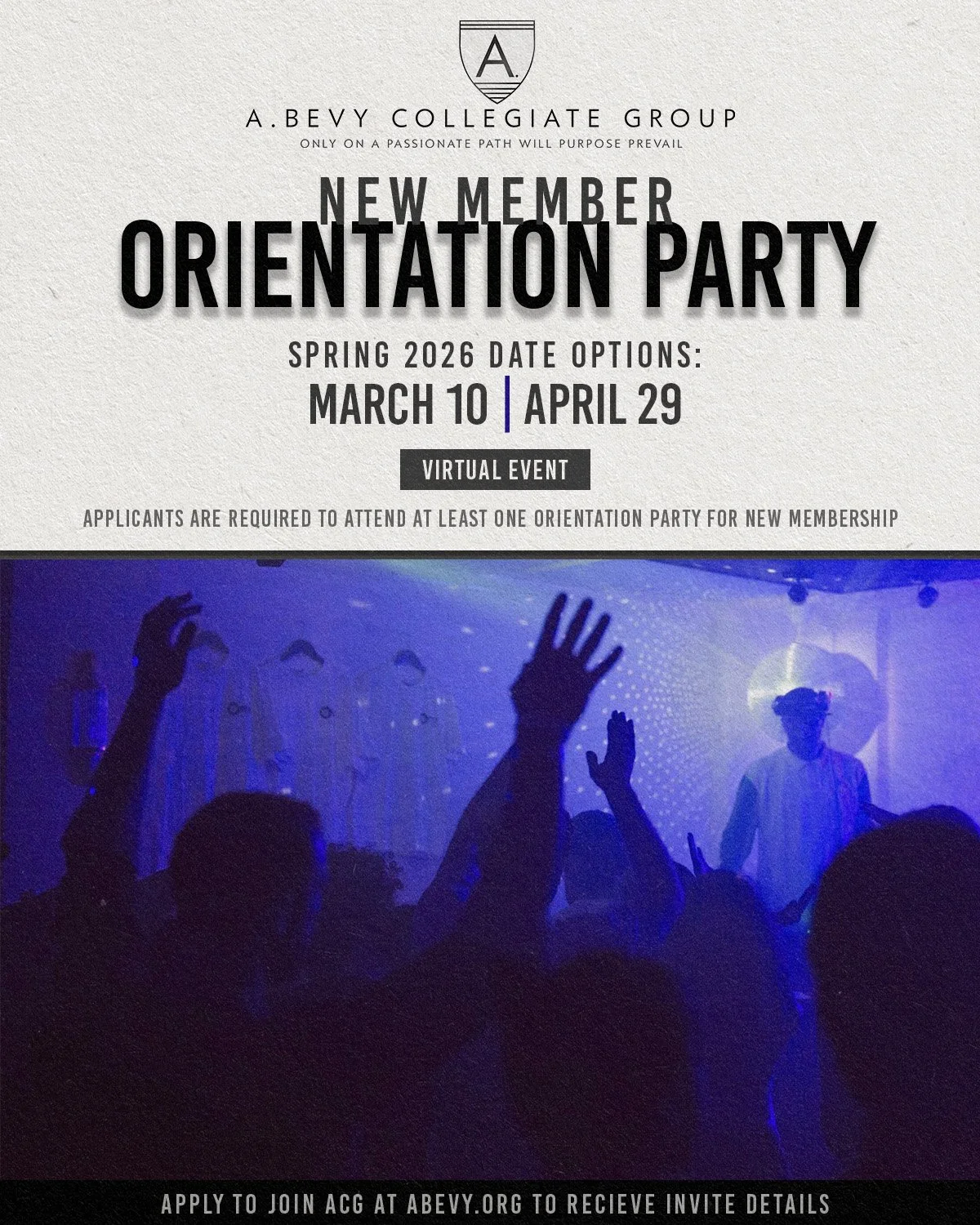 ACG New Member Orientation Party | Spring 2026, Opportunity II