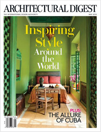 ARCHITECTURAL DIGEST - May 2015 COVER - The Allure of Cuba - pgs 116-124.jpg