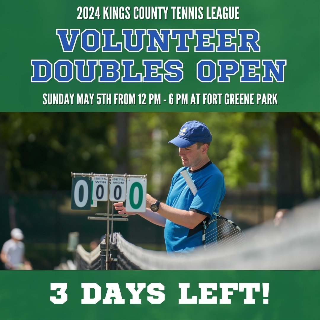 May is #nationaltennismlnth, and we are kicking it off with the 2024 Volunteer Doubles Open.

We are well over halfway to our fundraising goal, but still have ground to make up.

Support your favorite club at the link in our bio!