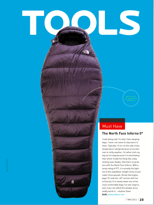 TNF Inferno 0° review | Urban Climber May 2012