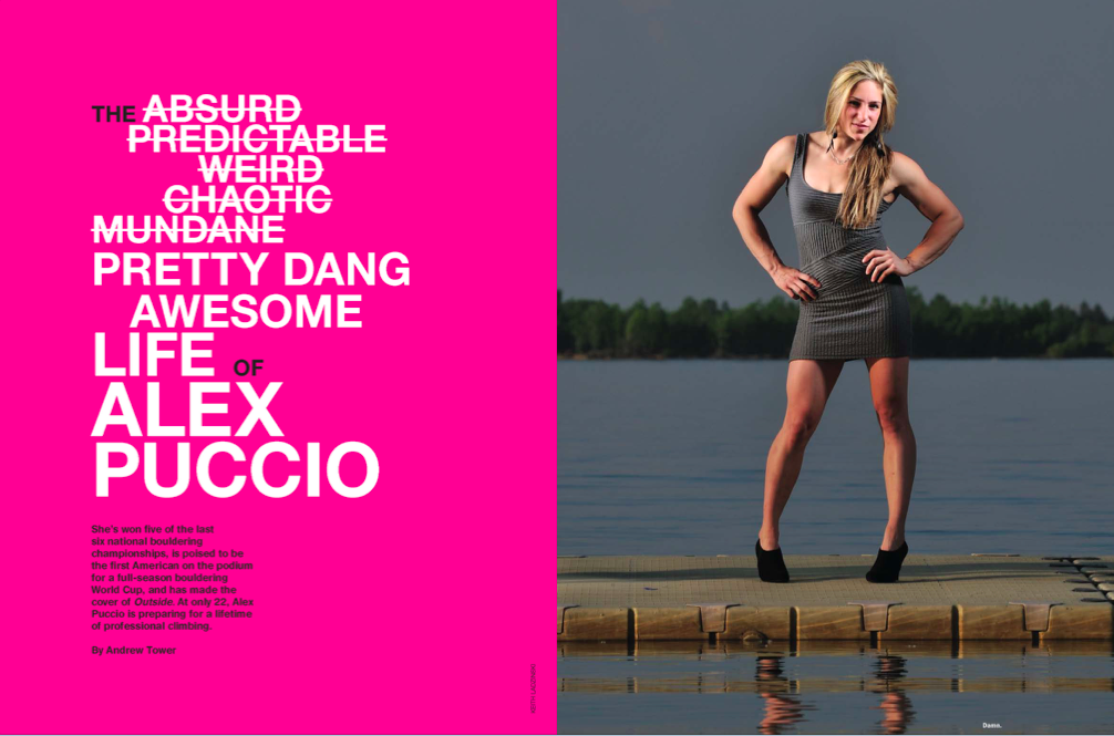 Alex Puccio Feature Profile | Urban Climber August 2011