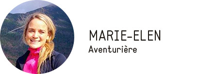 Rêveuse au sourire contagieux, Marie-Elen est toujours prête pour une nouvelle aventure! 