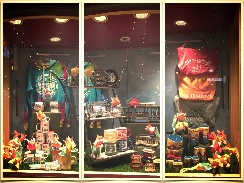 The Cable Car Store Tulip Window Display
