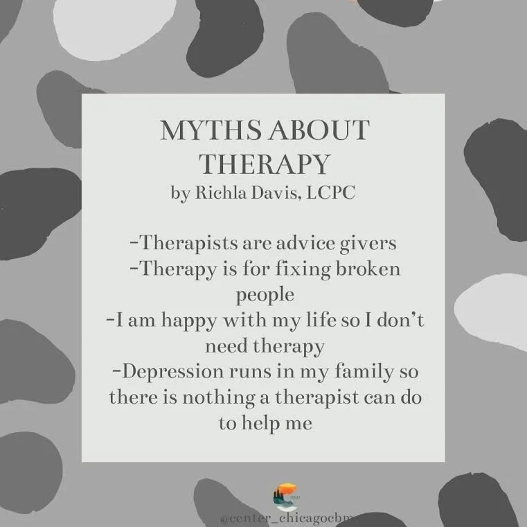 Myths About Therapy Center Psychotherapy