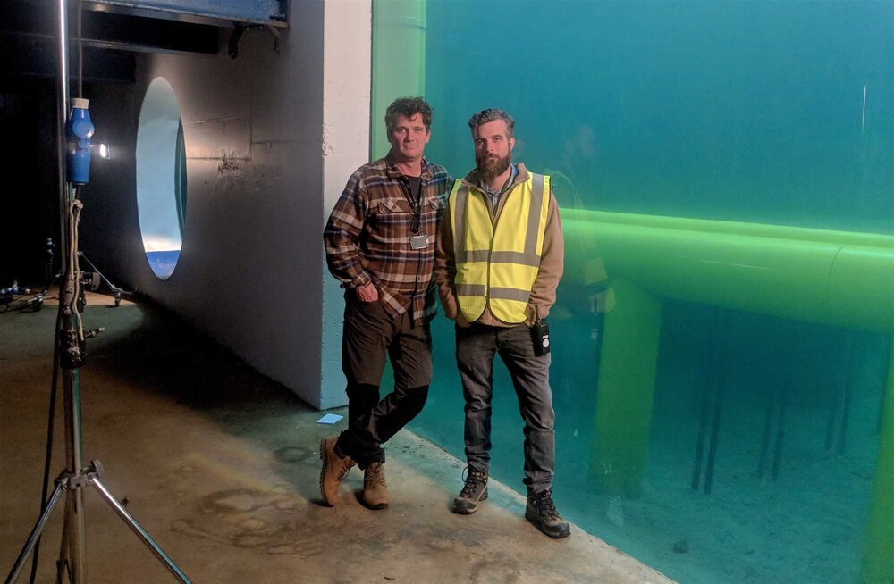 Eric Börjeson (Underwater DOP) &amp; Director Alex Parkinson