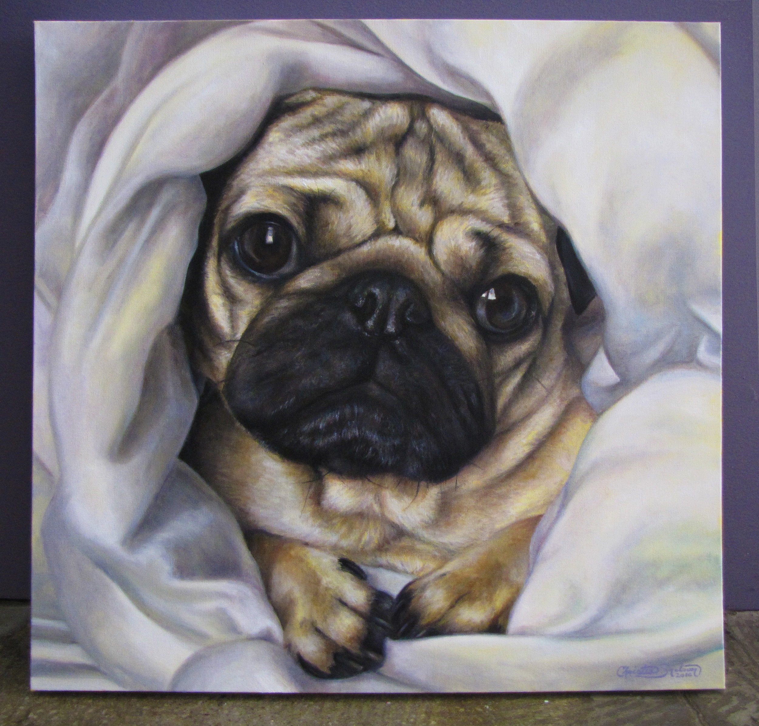 Doug the Pug_24x24_Christie Snelson.jpg