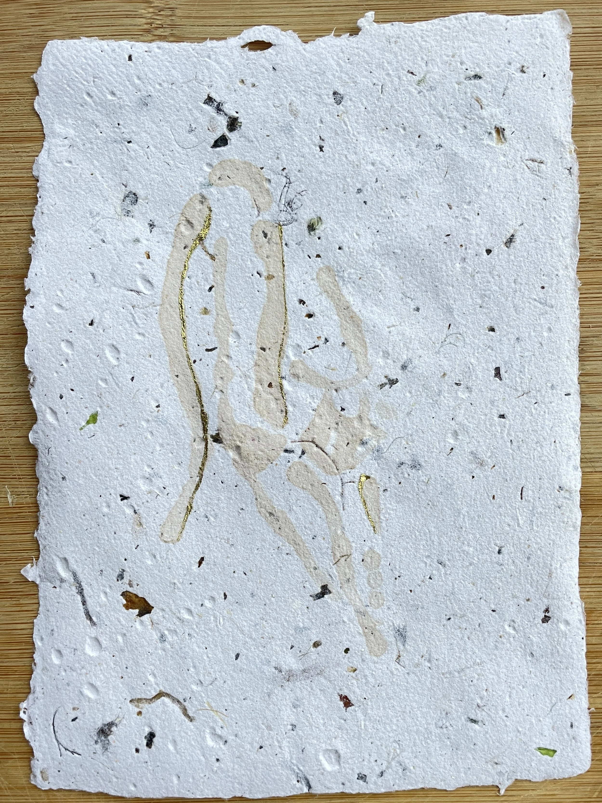 Seaweed and Ink print series