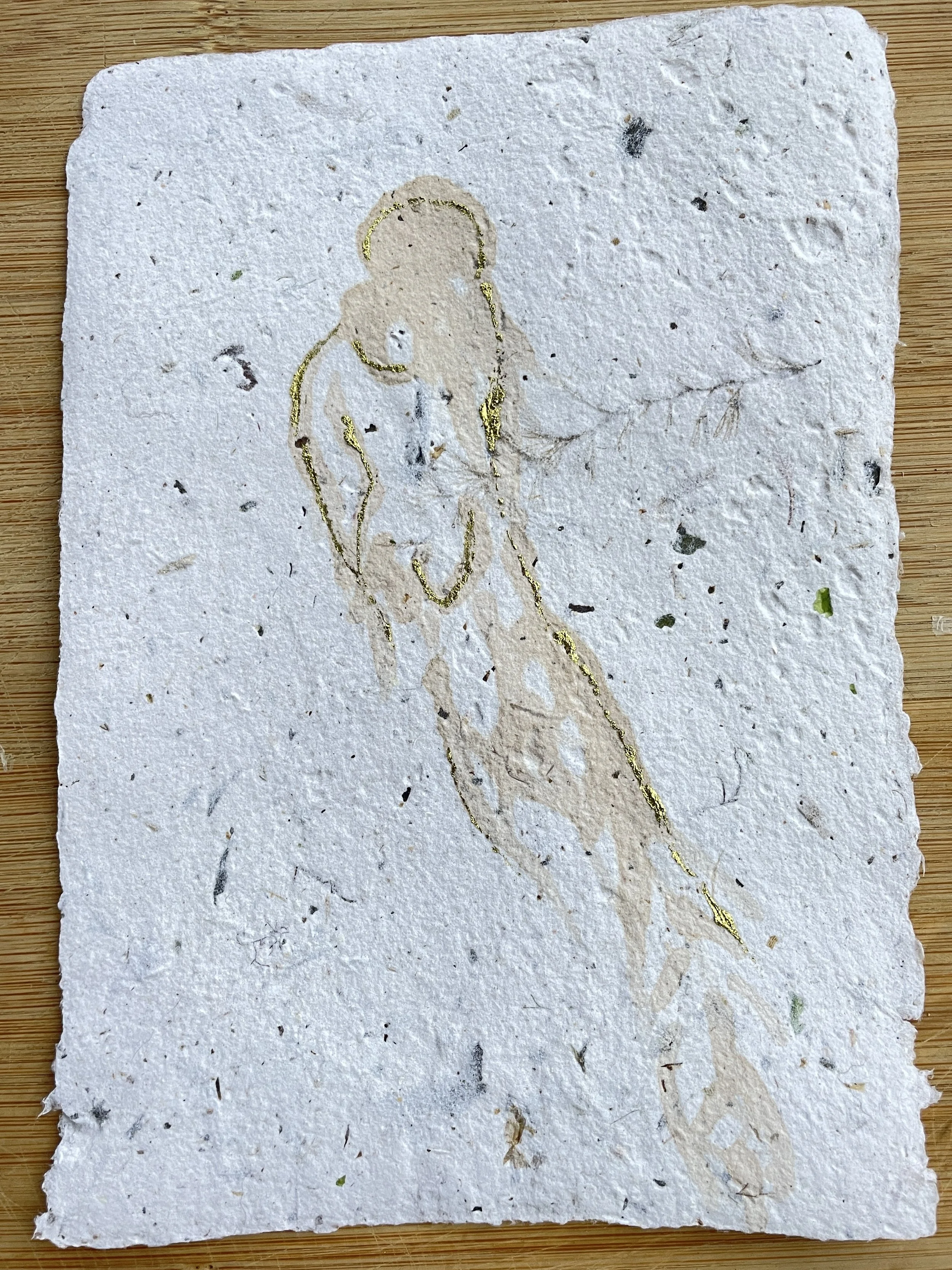 Seaweed and Ink print series