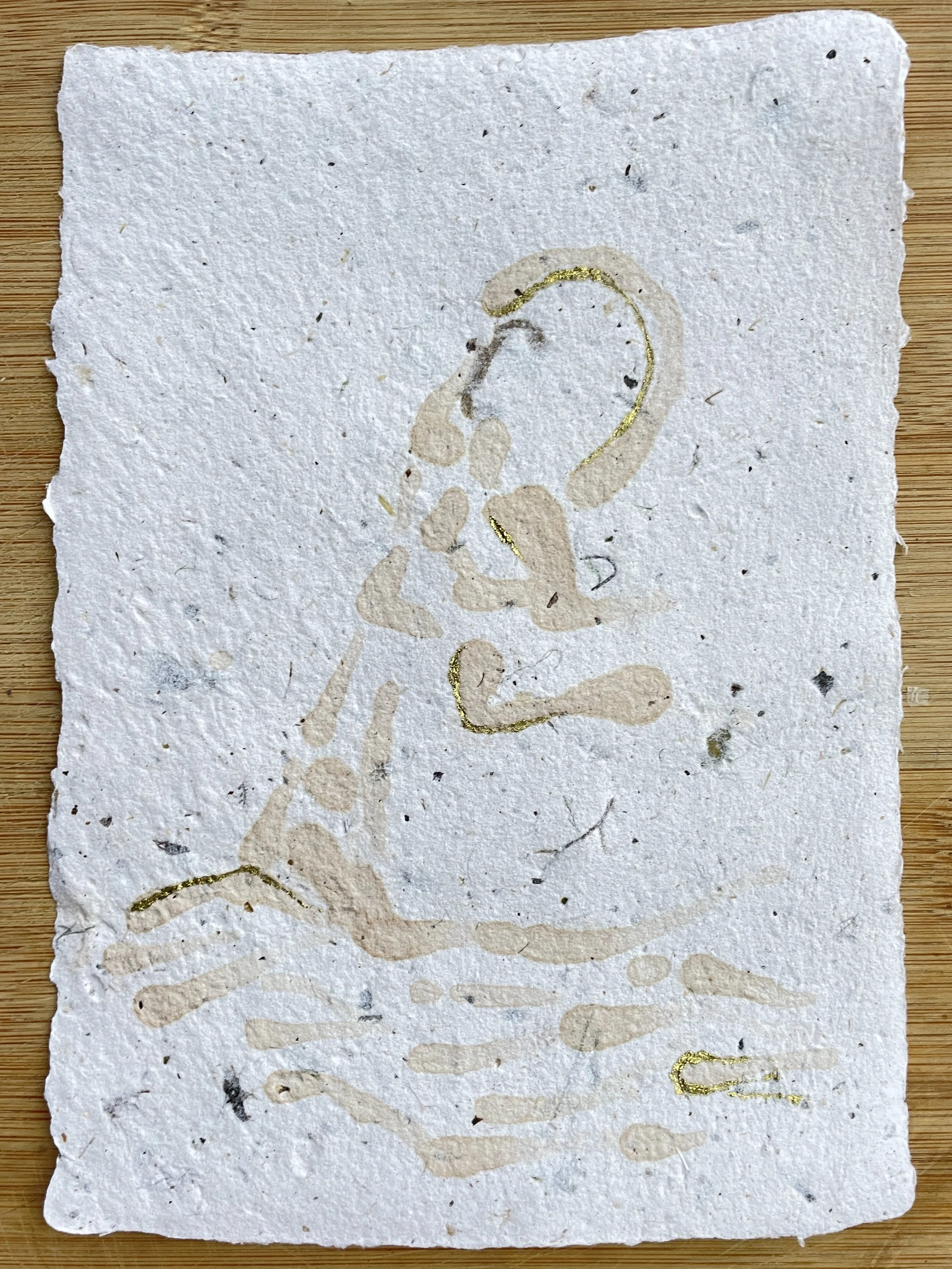 Seaweed and Ink print series