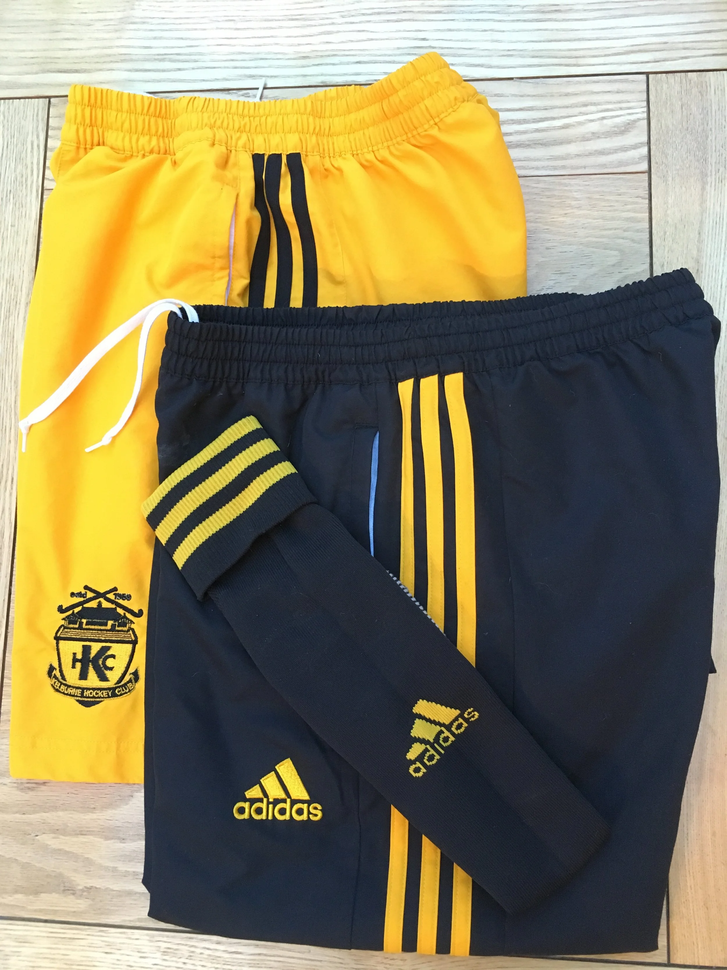 Sneak preview of just a few of the new Kelburne kit items - black and amber