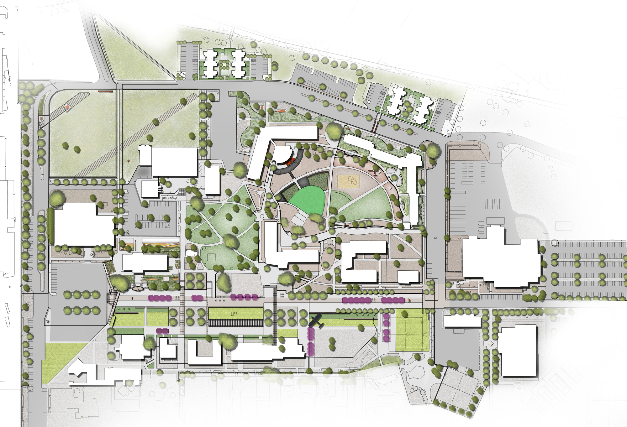 Santa Fe University of Art + Design Master Plan