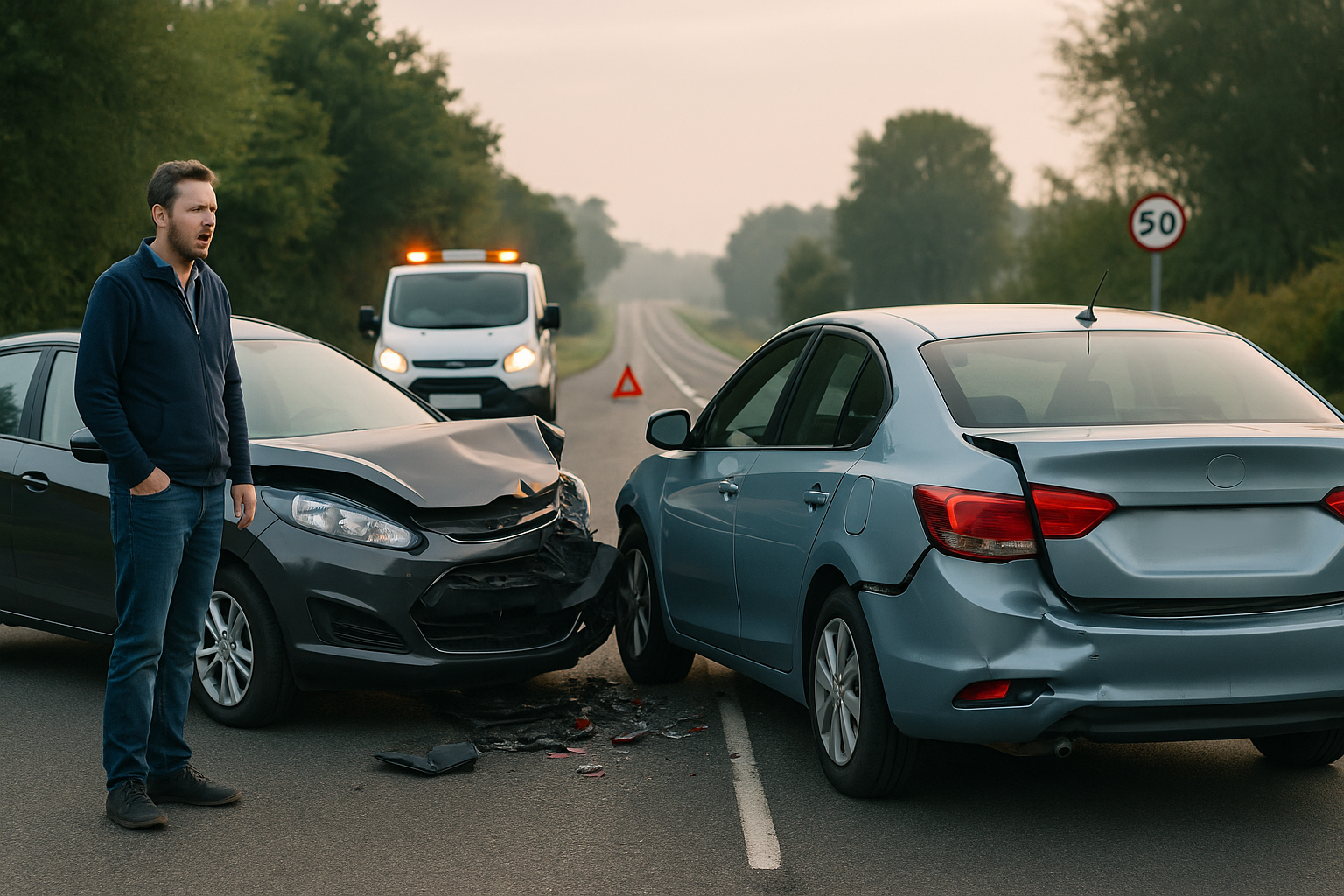 🚧 The A518 Wake-Up Call: How a Quiet Morning Drive Turned into a Lesson in Car Repairs