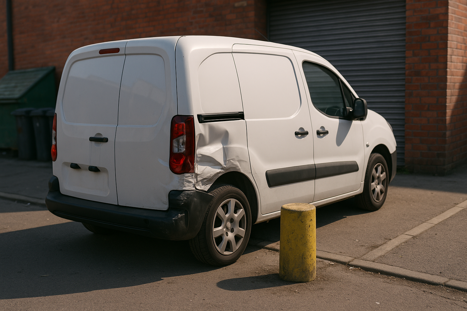 🚚 Bumper-to-Bollard: How a Stafford Courier Van Found the Right Car Bodyshop (Fast)