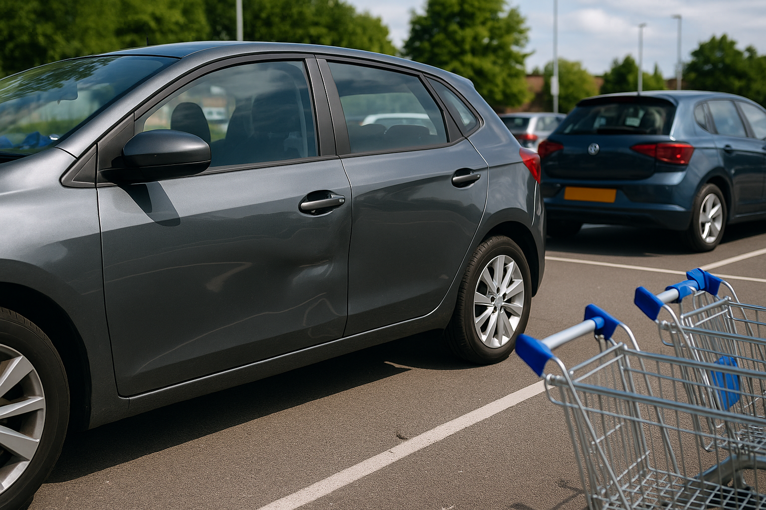 Common Causes of Car Dents in Stafford and How to Avoid Them
