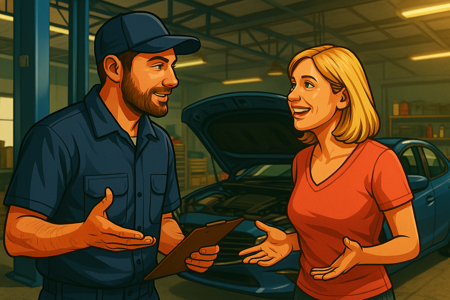 stafford-garage-mechanic-customer-communication