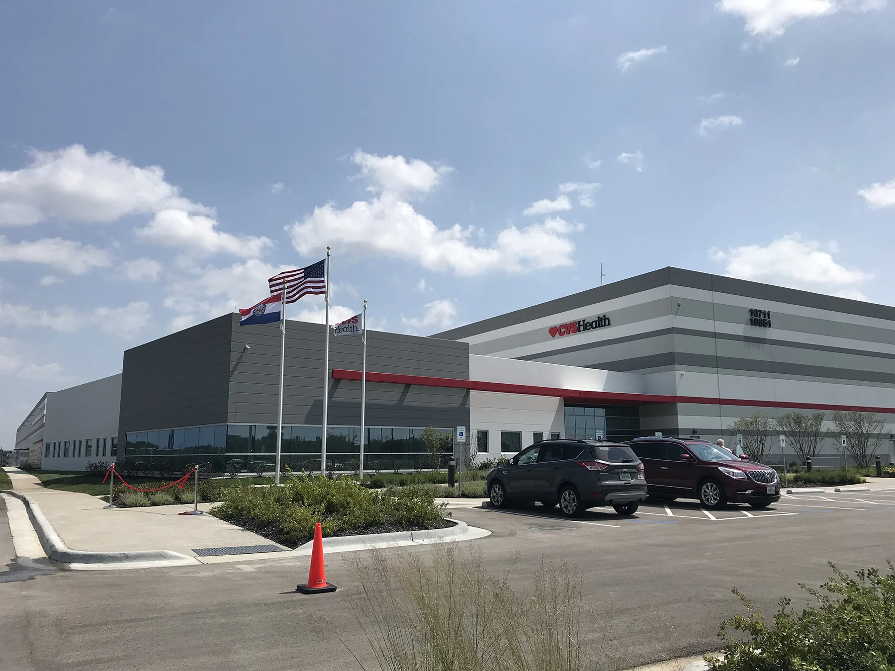 CODY THORN/Citizen photo The new CVS Health distribution center was called ‘project toto’ two years ago, but on Friday, Aug. 24, a ribbon cutting ceremony was held for the $111 million building that is located off of N. Congress Avenue in Kansas City, Mo. 