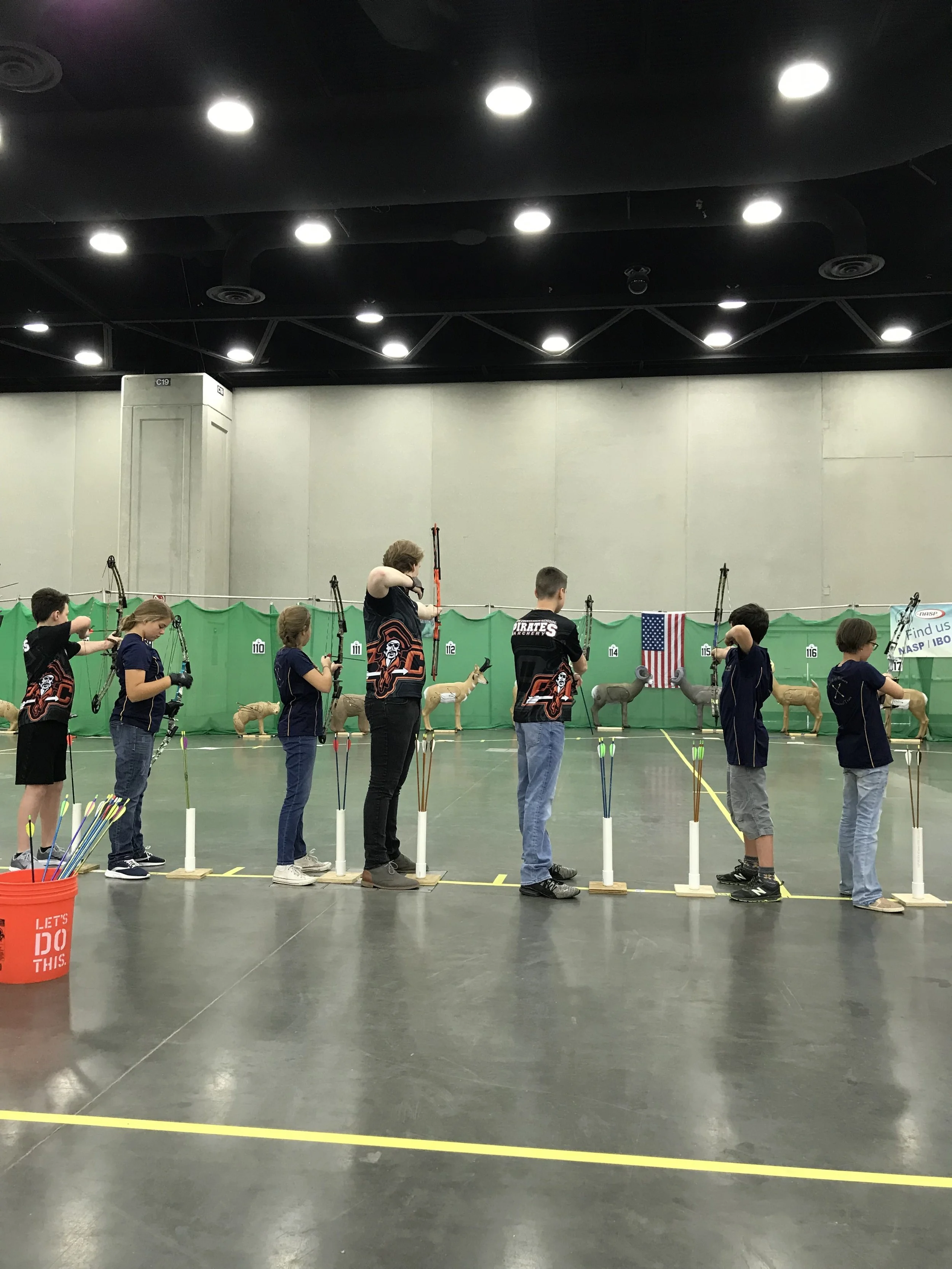 The Platte County archery team went to Louisville, Ky., earlier this month to compete in the NASP Eastern Nationals. Archers from Compass Elementary, Platte County High School, Platte County Middle School all took part in the event.