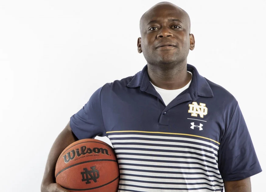 NOTRE DAME ATHLETICS Park graduate Nixon Dorvilien was named the athletic trainer for the University of Notre Dame’s men’s basketball team last week.