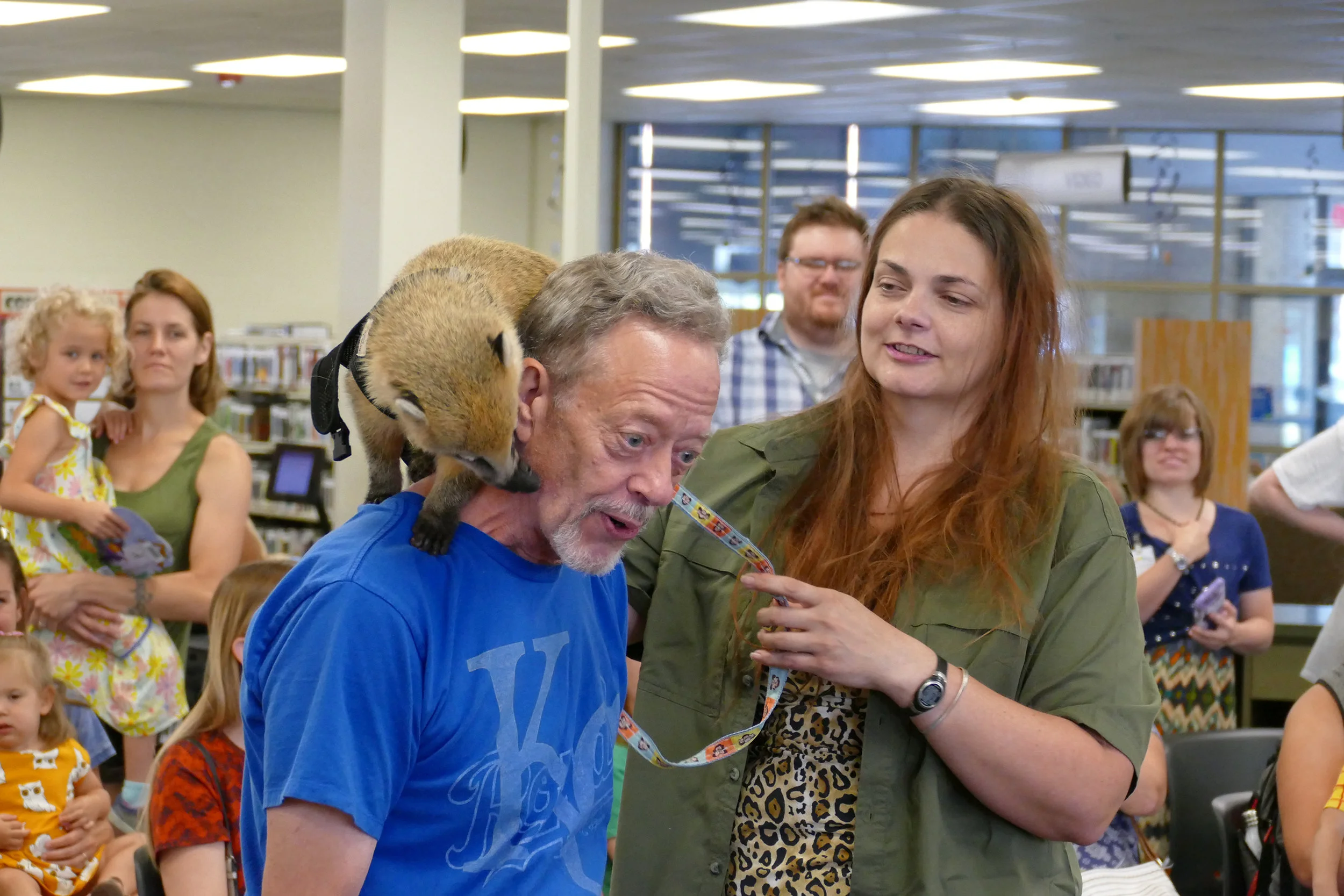 Exotics R Us at Parkville's Mid-Continent Public Library, 7-30-19