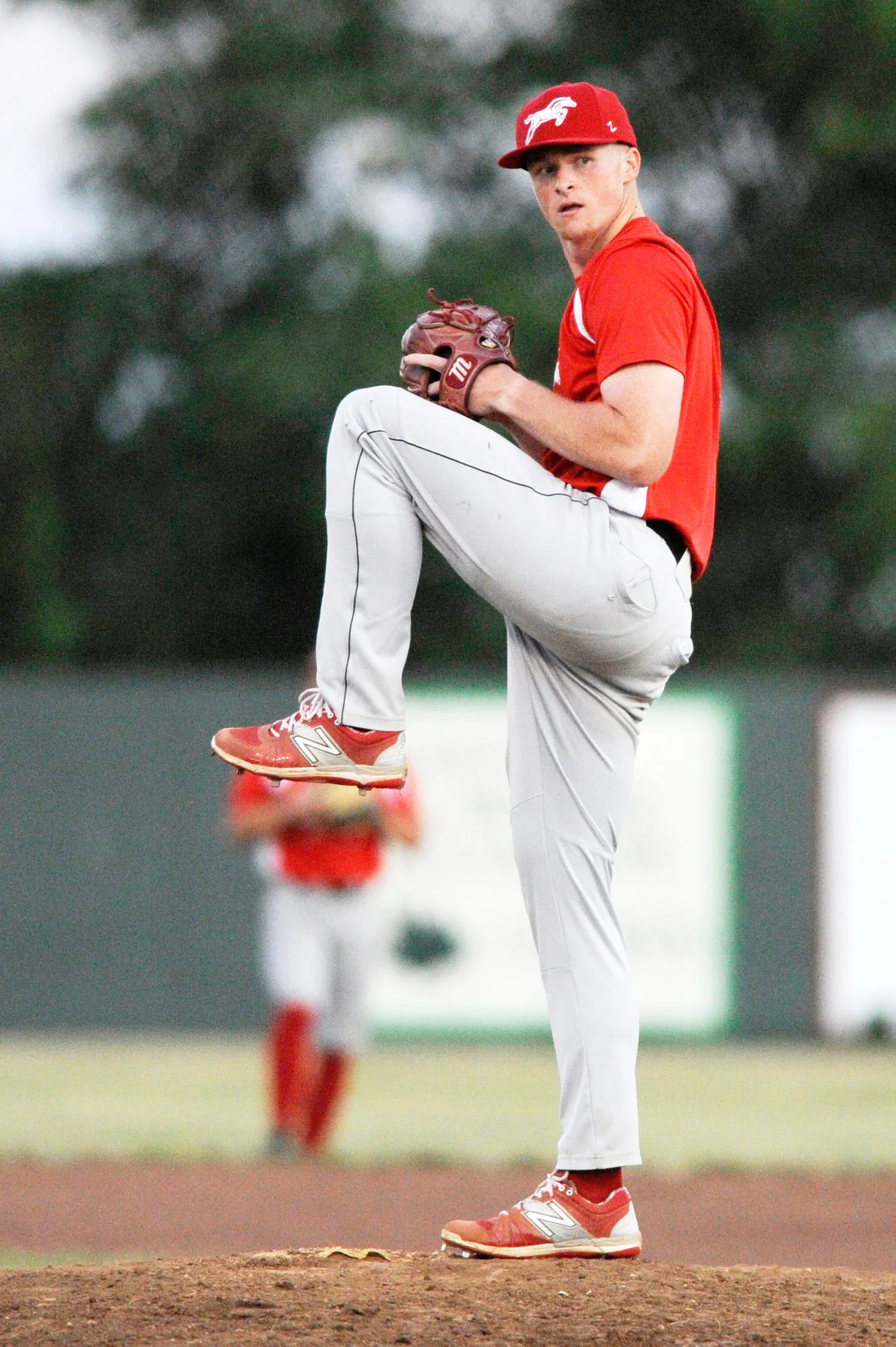 NICK INGRAM/Special to the Citizen West Platte product Mack Stephenson pitched for the St. Joseph Mustangs for the second summer in a row.