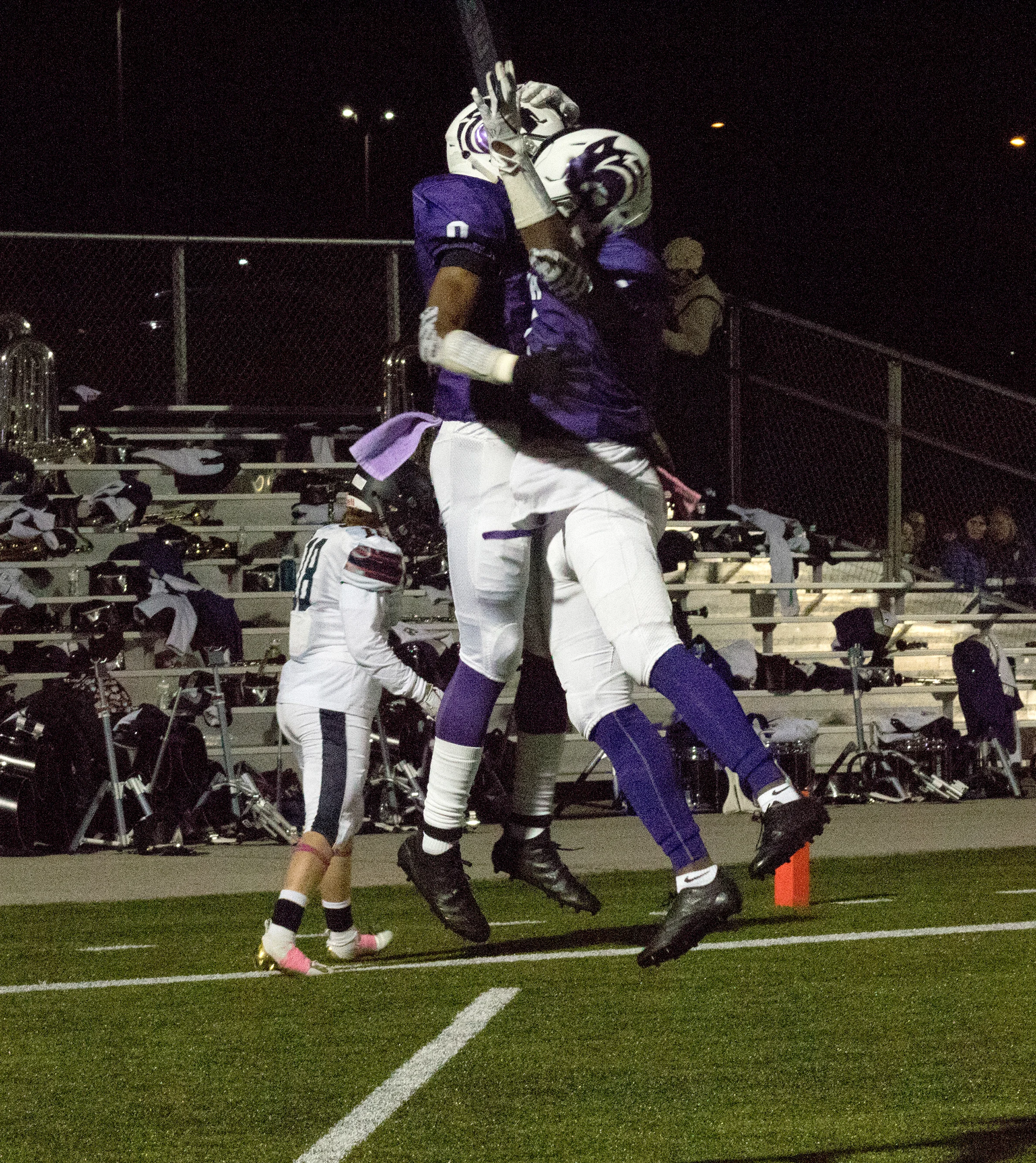 Gaige Warren (left) and Eric Avery (right) celebrate Warren_s touchdown.jpg