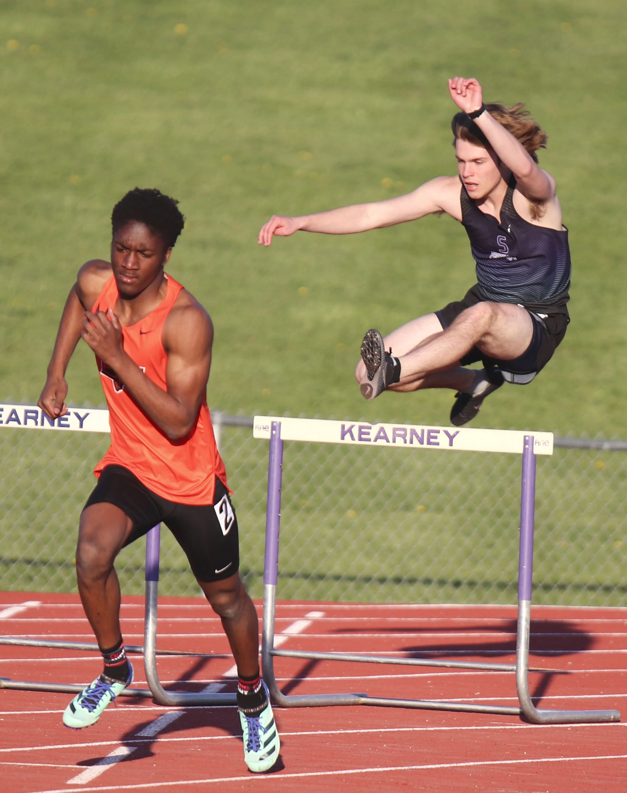 300 boys hurdles - Eric Iving PHS:Isaiah Seymour PC.jpg