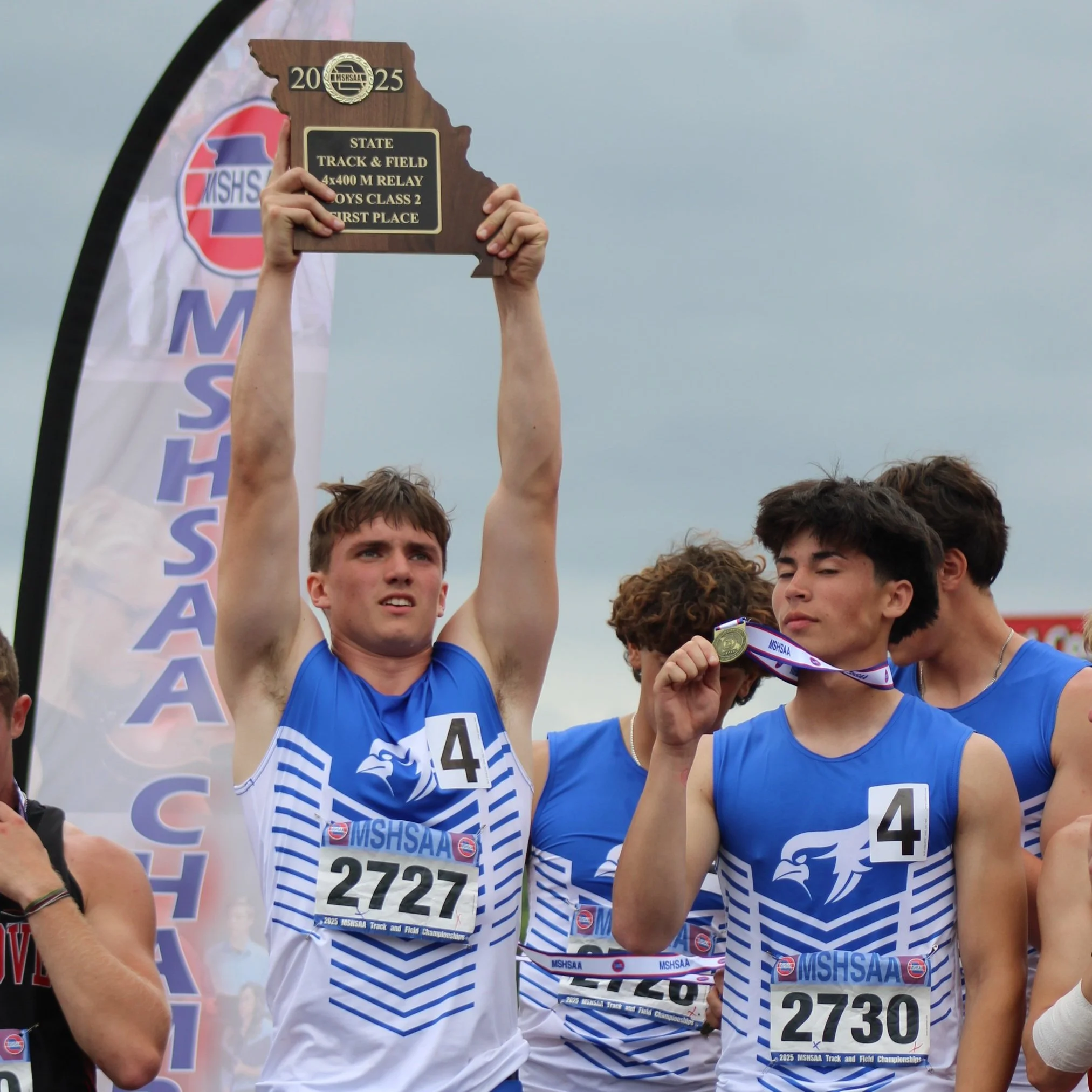 State Track: Blue Jay boys soar to second at State