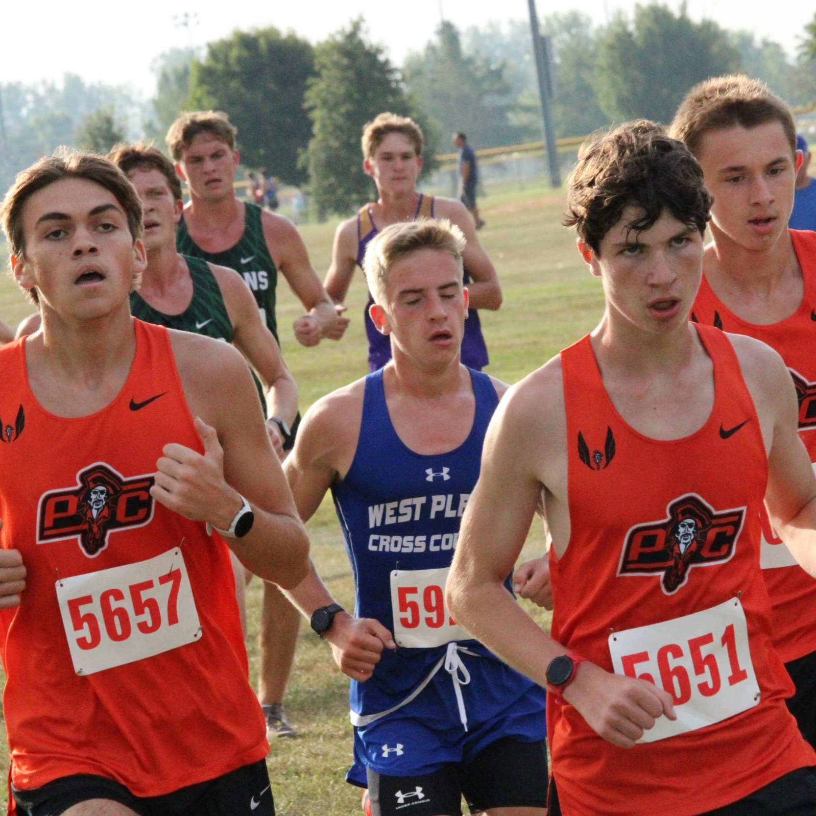 Ransome, Herron shine at cross country opener