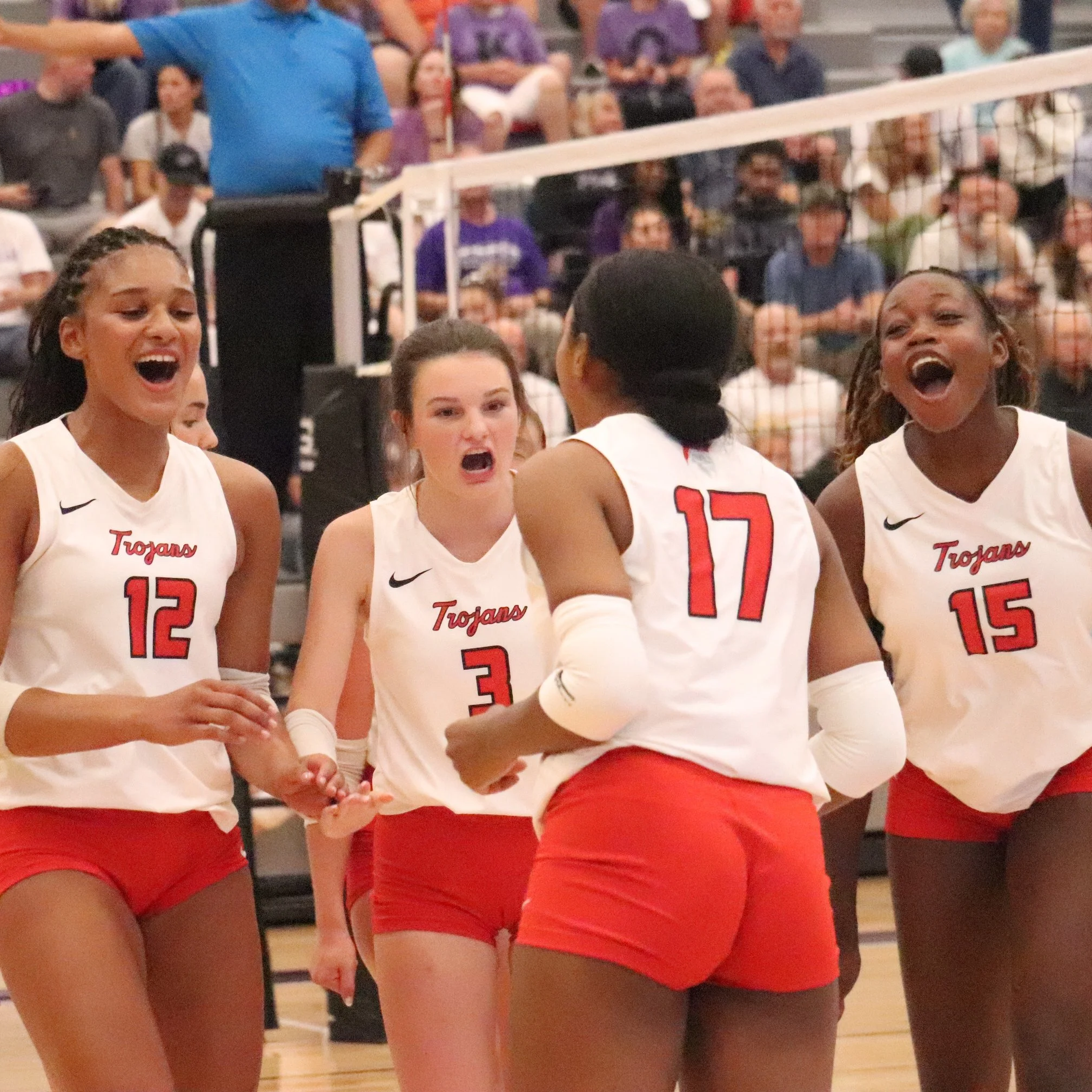 Trojans sweep South in conference opener