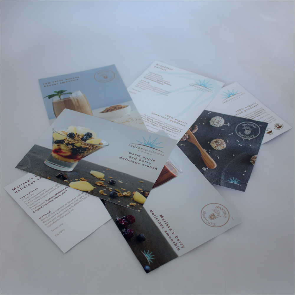 Print design for a food producer