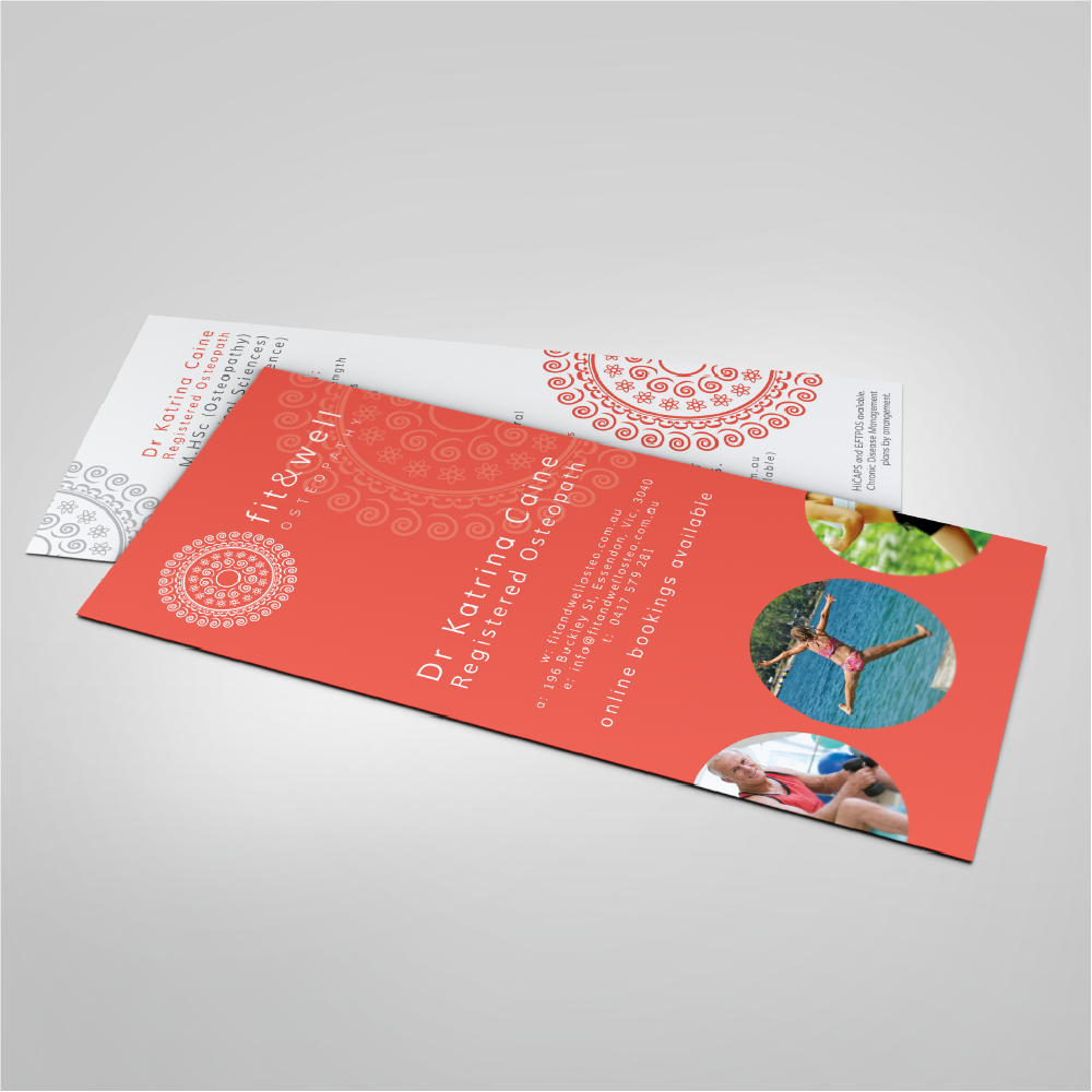 Print design for and osteo