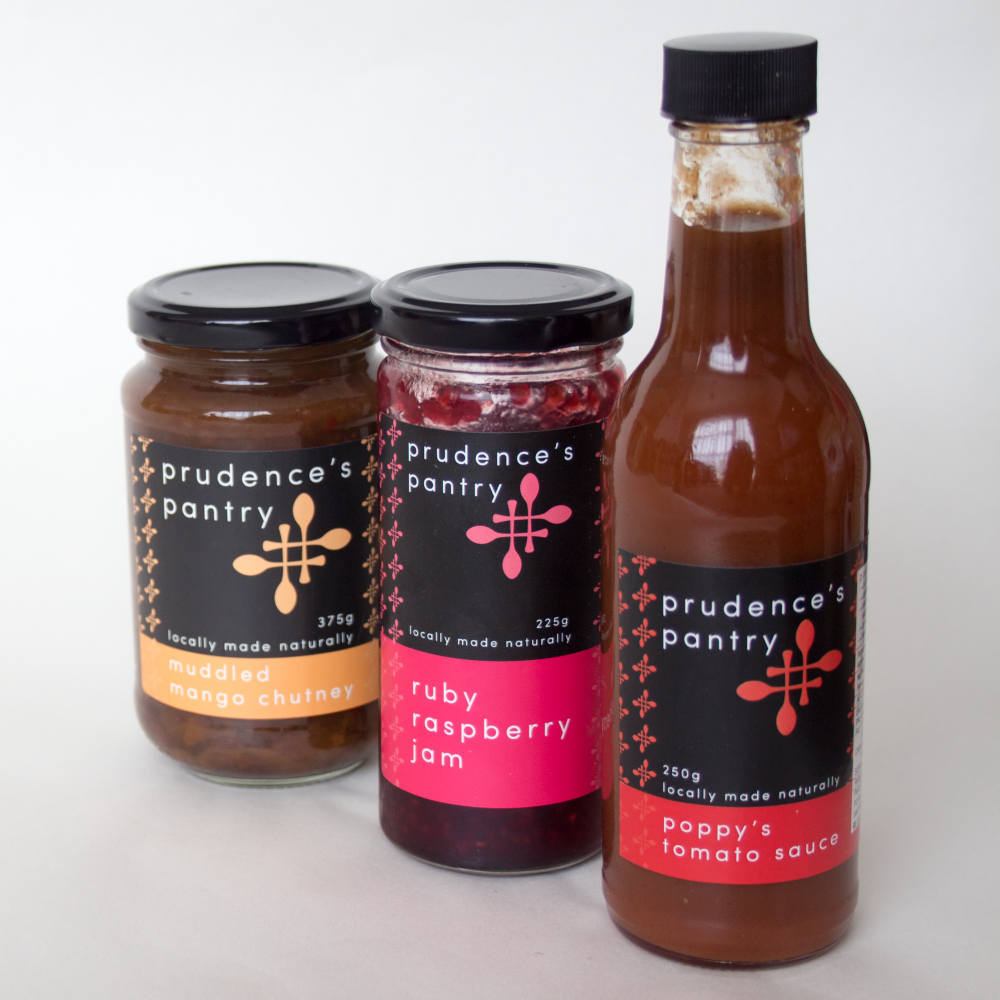 packaging design for jams, condiments and sauces