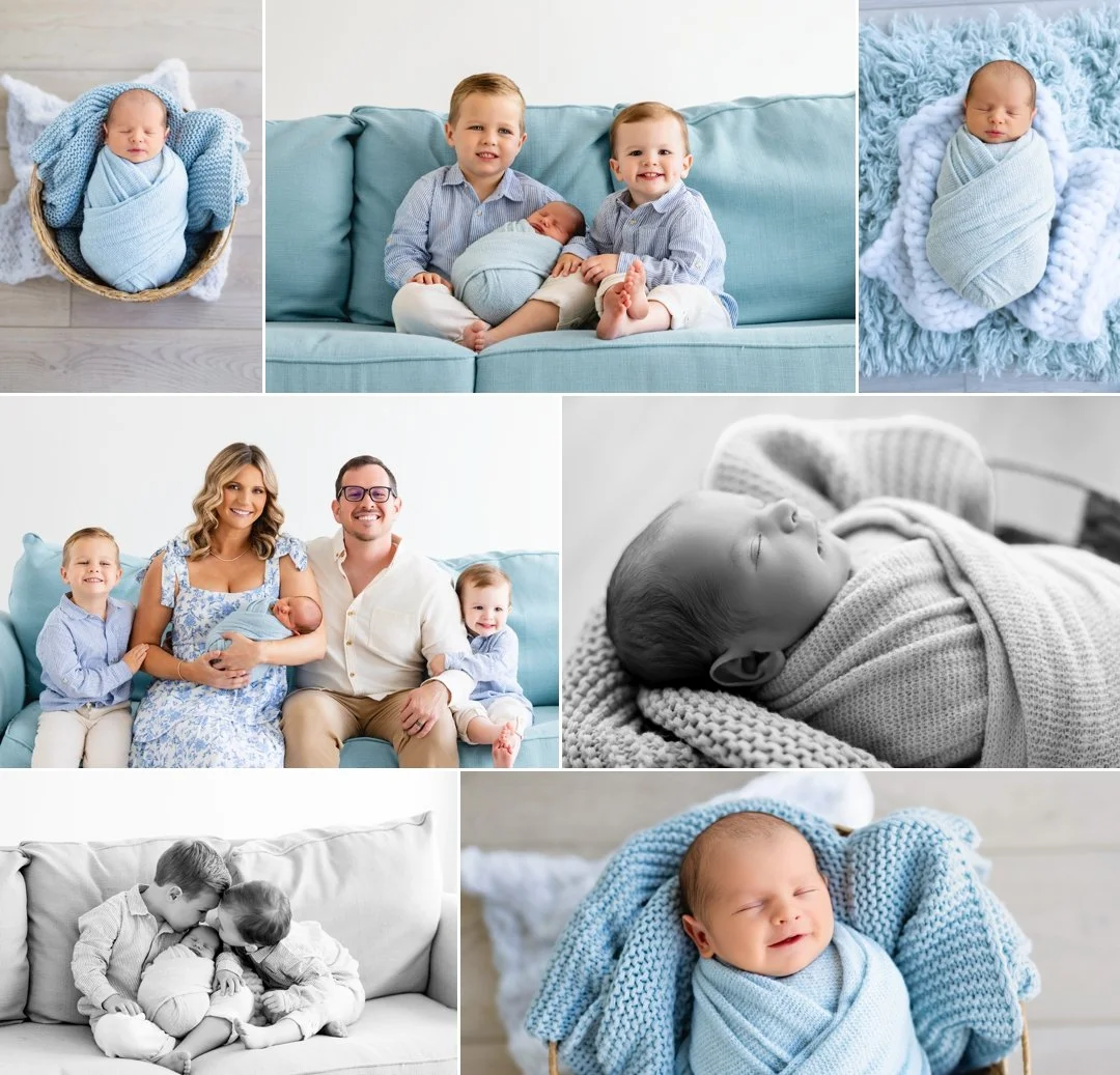 Welcome to the world, Tate! - Newborn Family Session 