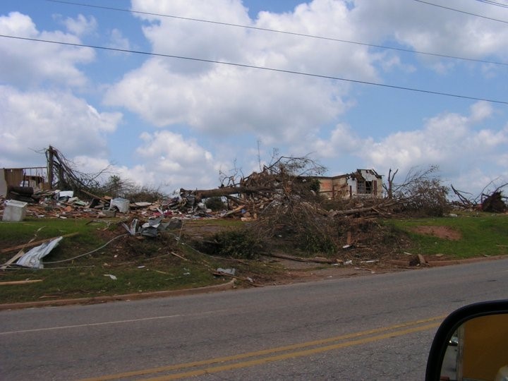 Neighborhoods were completely wiped of the map.