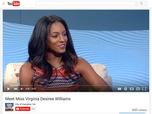 City of Hampton, VA&nbsp;Meet Miss Virginia, Desirée Williams