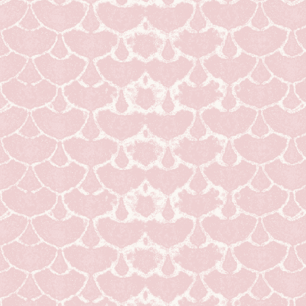 Shibori Fan - Mauve