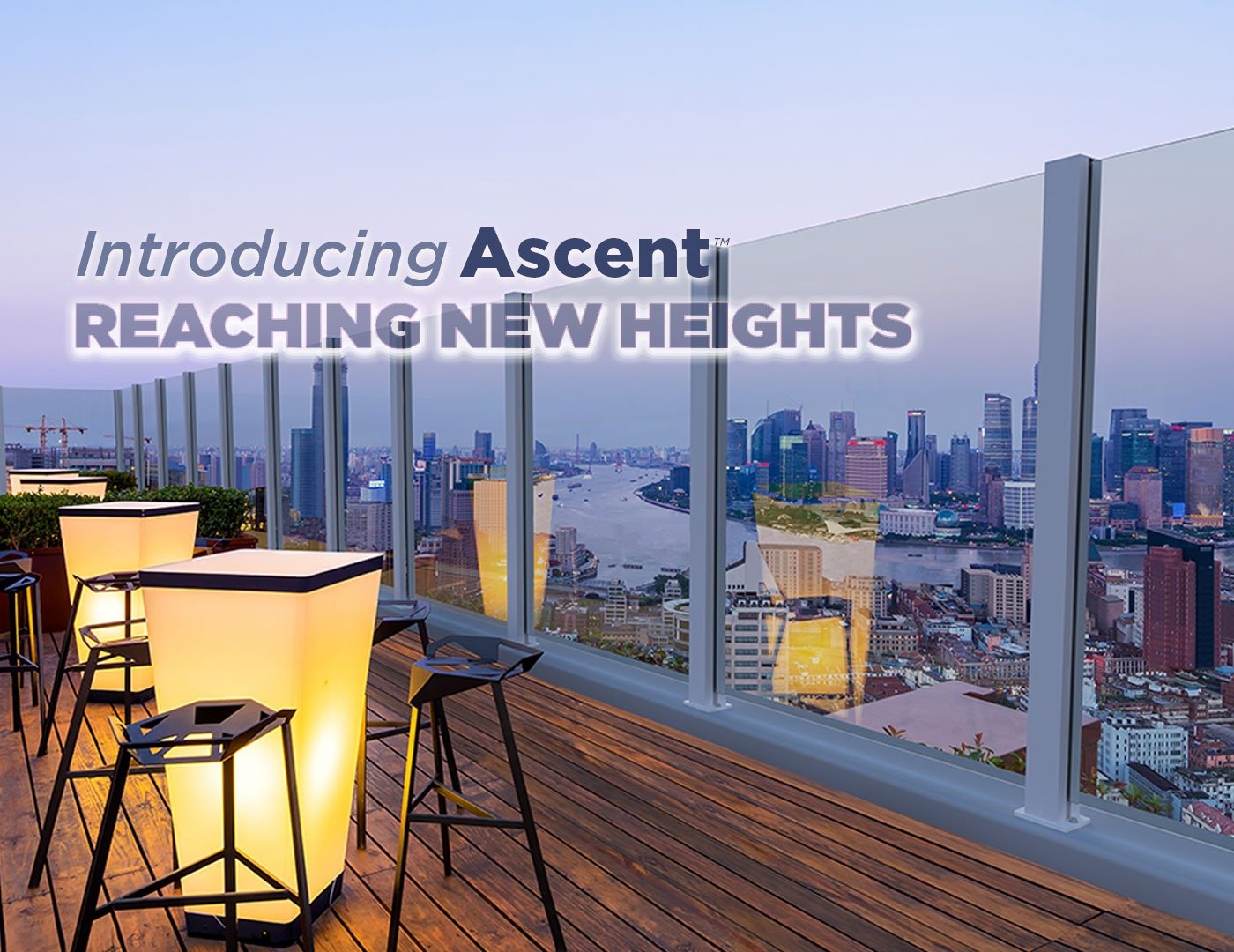 Ascent® Glass Windscreen