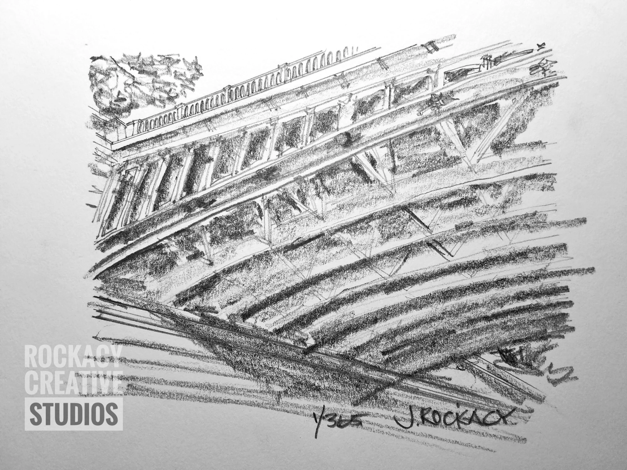 Under Bridge at Notre Dame