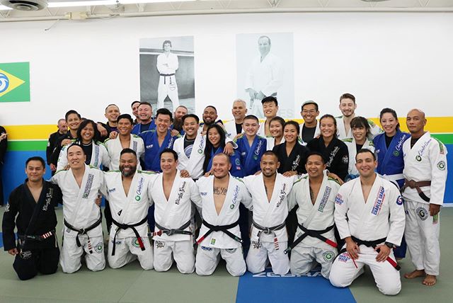 Today&rsquo;s promotions ceremony was monumental! Congratulations to Coach Alfredo, Chris and Jayson on receiving their black belts and all of our students who were promoted today!! Special congratulations to Profs Doug, Terence, and @cjgerona on bec