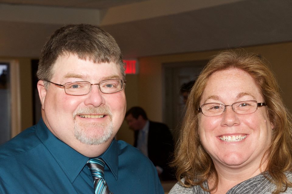   Hull Housing Authority candidate Jim Richman and his wife, Gail.  