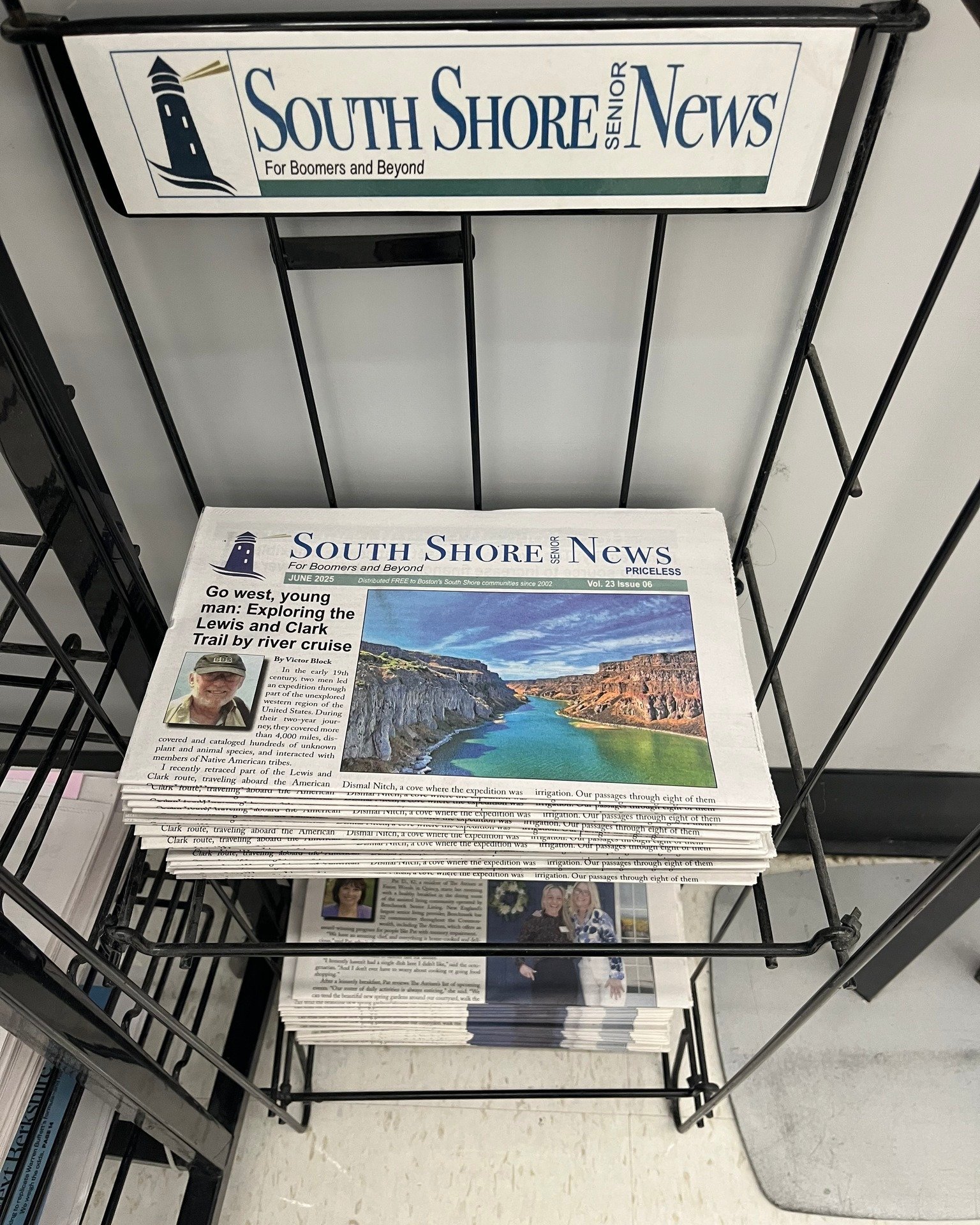 Have you seen the latest edition of our sister publication, the South Shore Senior News? You can like the page and read online at southshoresenior.com, or pick up a copy at your favorite store around the South Shore. Lots of great content for older r