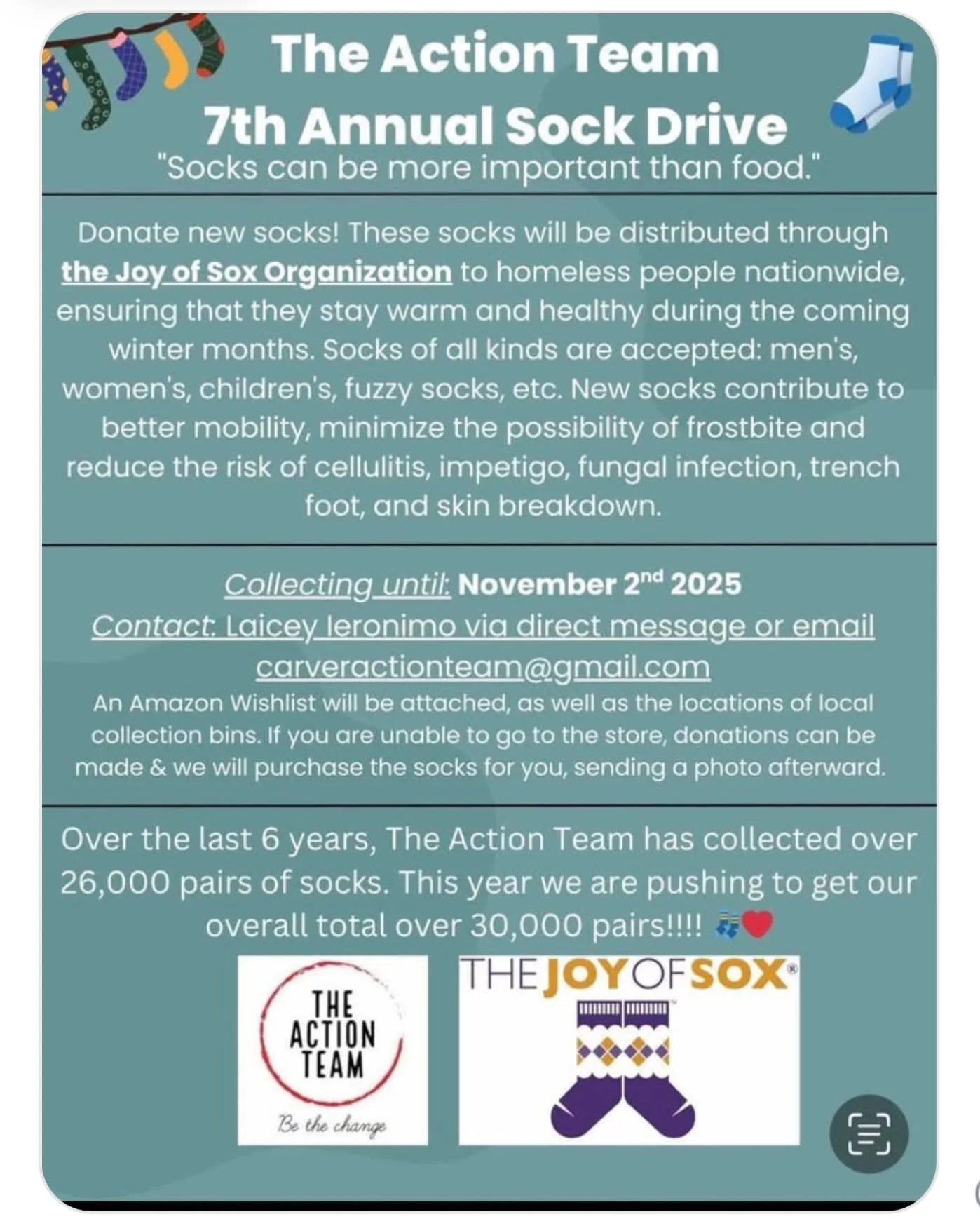 A collection box for socks is available at the Nantasket Beach Salt Water Club until November 2.
#hullma #hullmanews #nantasket #MALocalNews #hulltimes #southshorenews