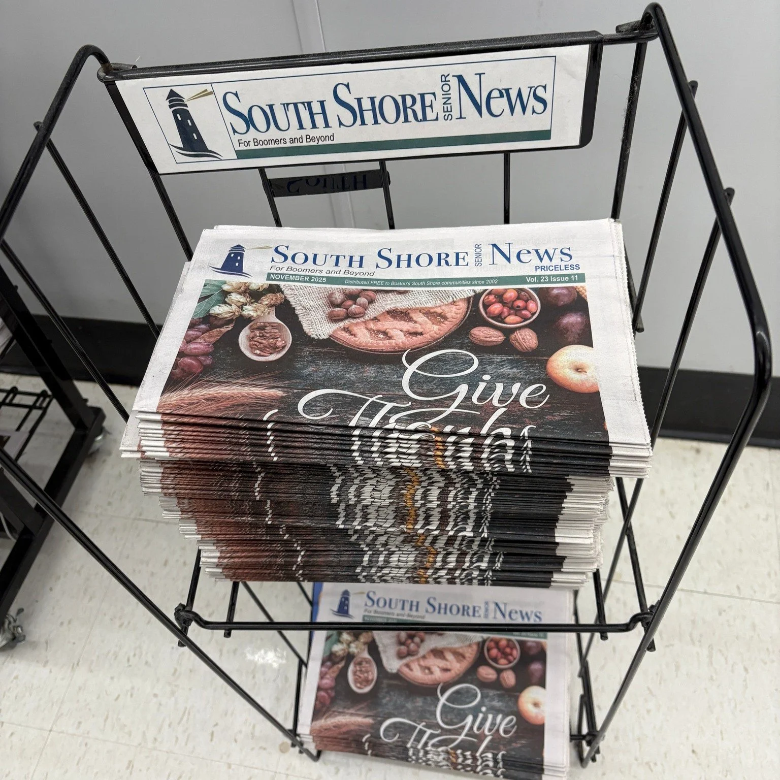Have you seen the latest edition of our sister publication, the South Shore Senior News? You can like the page and read online at southshoresenior.com, or pick up a copy at your favorite store around the South Shore. Lots of great content for older r